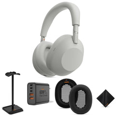 Noise Cancelling Over-Ear Headphones – Platinum Silver