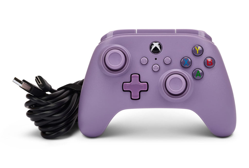 Compact Wired Gaming Controller – Lilac, Xbox & PC Compatible