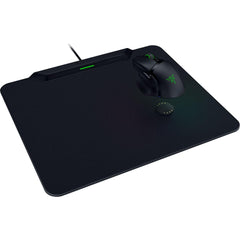 Wireless Charging Gaming Mouse Pad – Hard Surface & Charging Puck