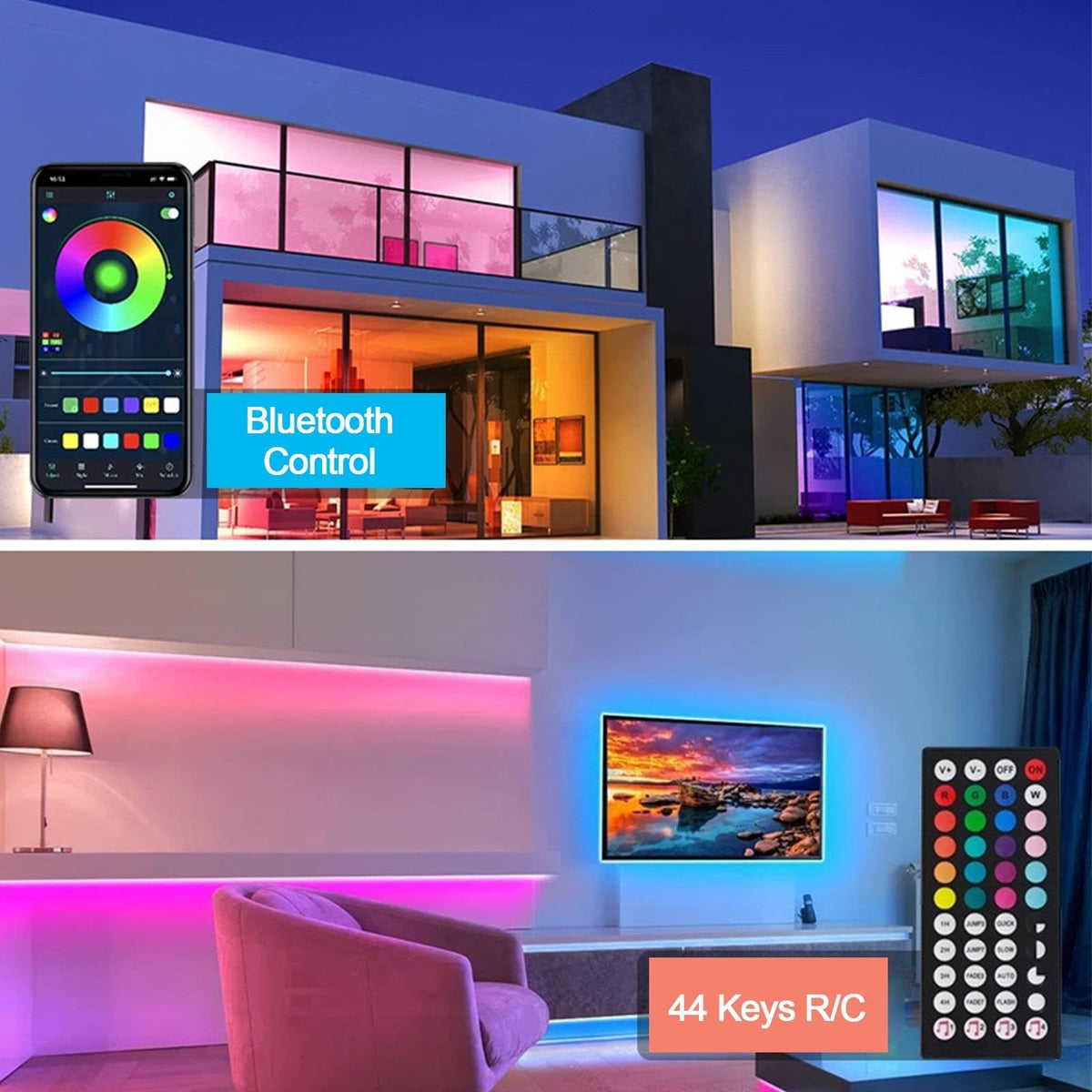 YKEOVCIBI Fancy Led Lights for Tv,Behind Tv Led Lighting