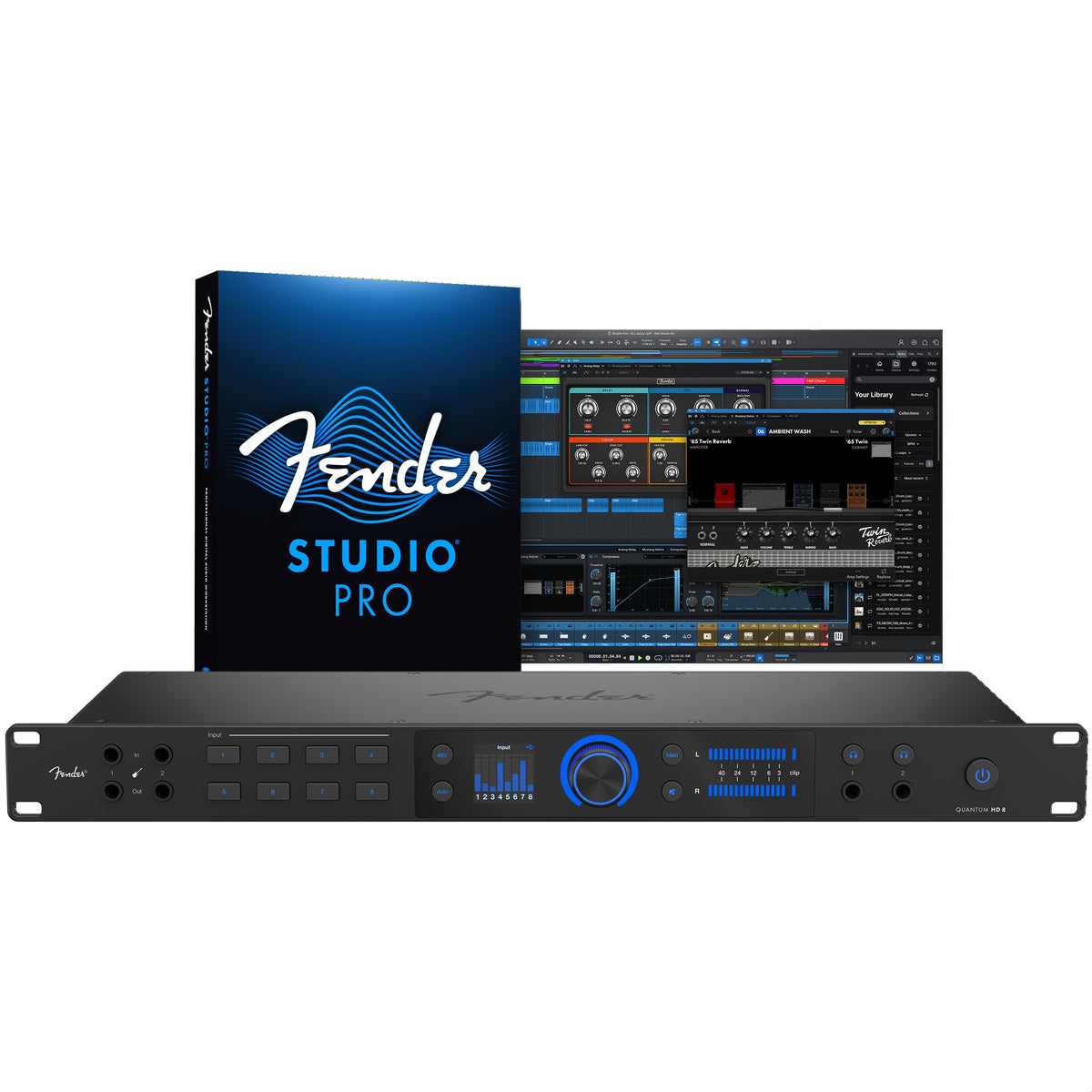 26x30 USB-C Audio Interface – Mic Preamps, Auto Gain & Loopback