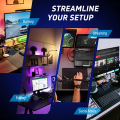 18-Key Stream Control Deck – Programmable Macro Keypad