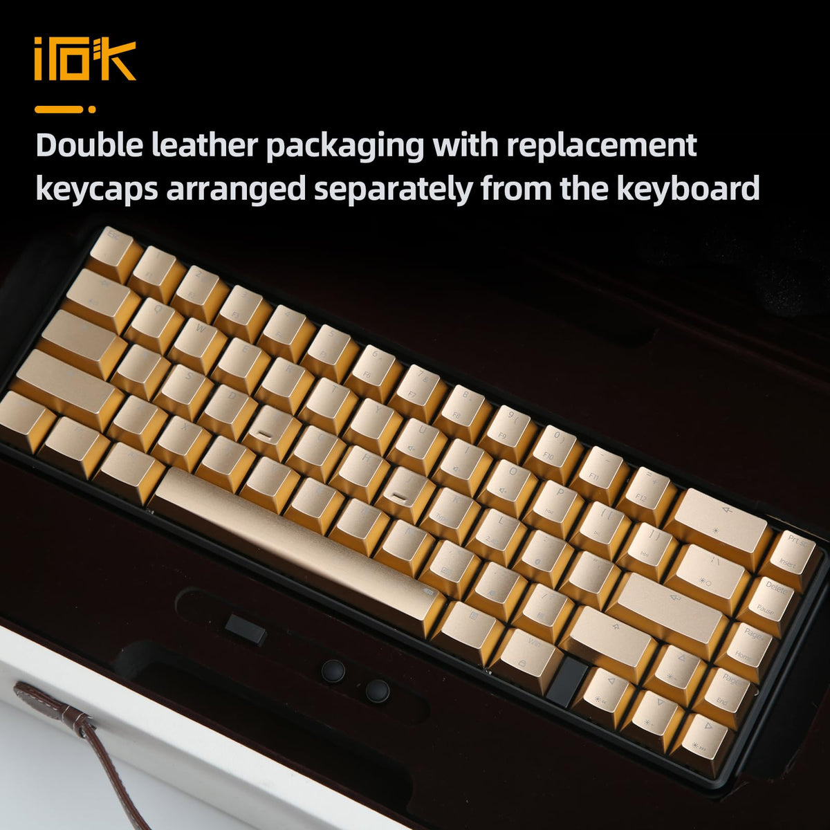 60% RGB Mechanical Gaming Keyboard – Hot-Swappable Red Switches, Metal Case