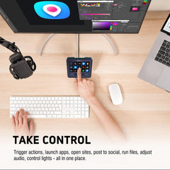18-Key Stream Control Deck – Programmable Macro Keypad