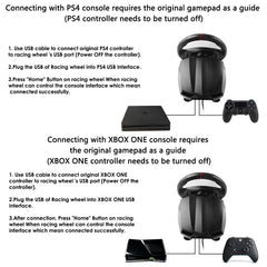 270°/900° Racing Wheel & Pedals – Multi-Platform Compatible
