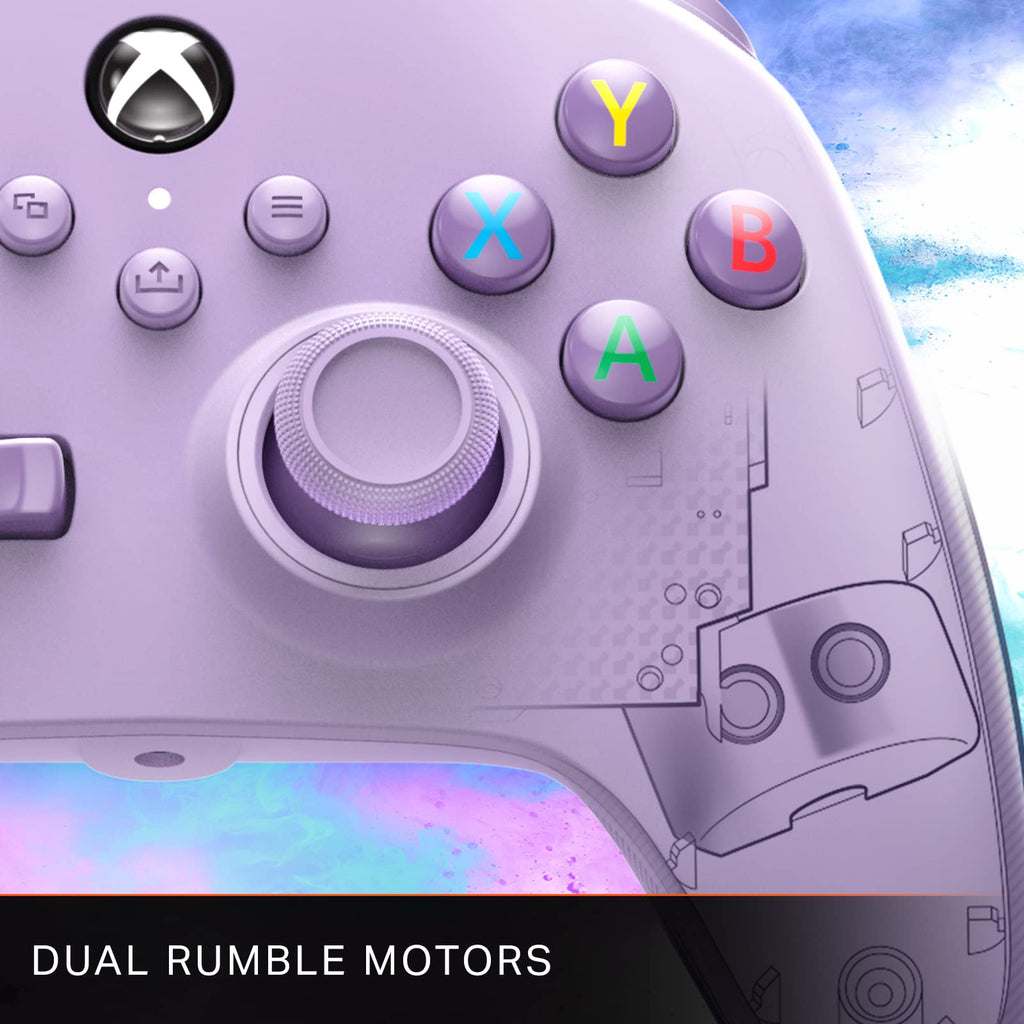 Compact Wired Gaming Controller – Lilac, Xbox & PC Compatible