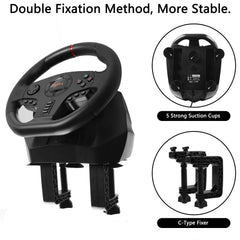 270°/900° Racing Wheel & Pedals – Multi-Platform Compatible