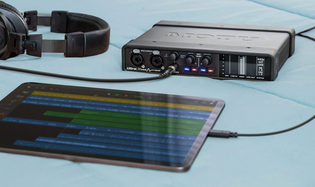 18x22 USB Audio Interface – Mixing & Effects, Multi-Platform Compatible