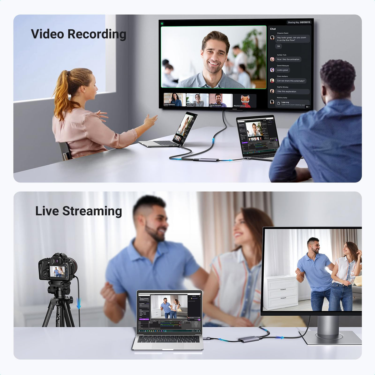 4K HDMI Capture Card – 1080p 60FPS, USB 3.0