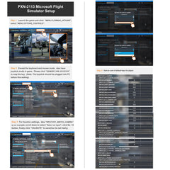 USB Flight Simulator Joystick – PC Gaming Flight Stick