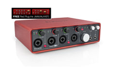 6-In/6-Out USB Audio Interface – Dual Mic Preamps