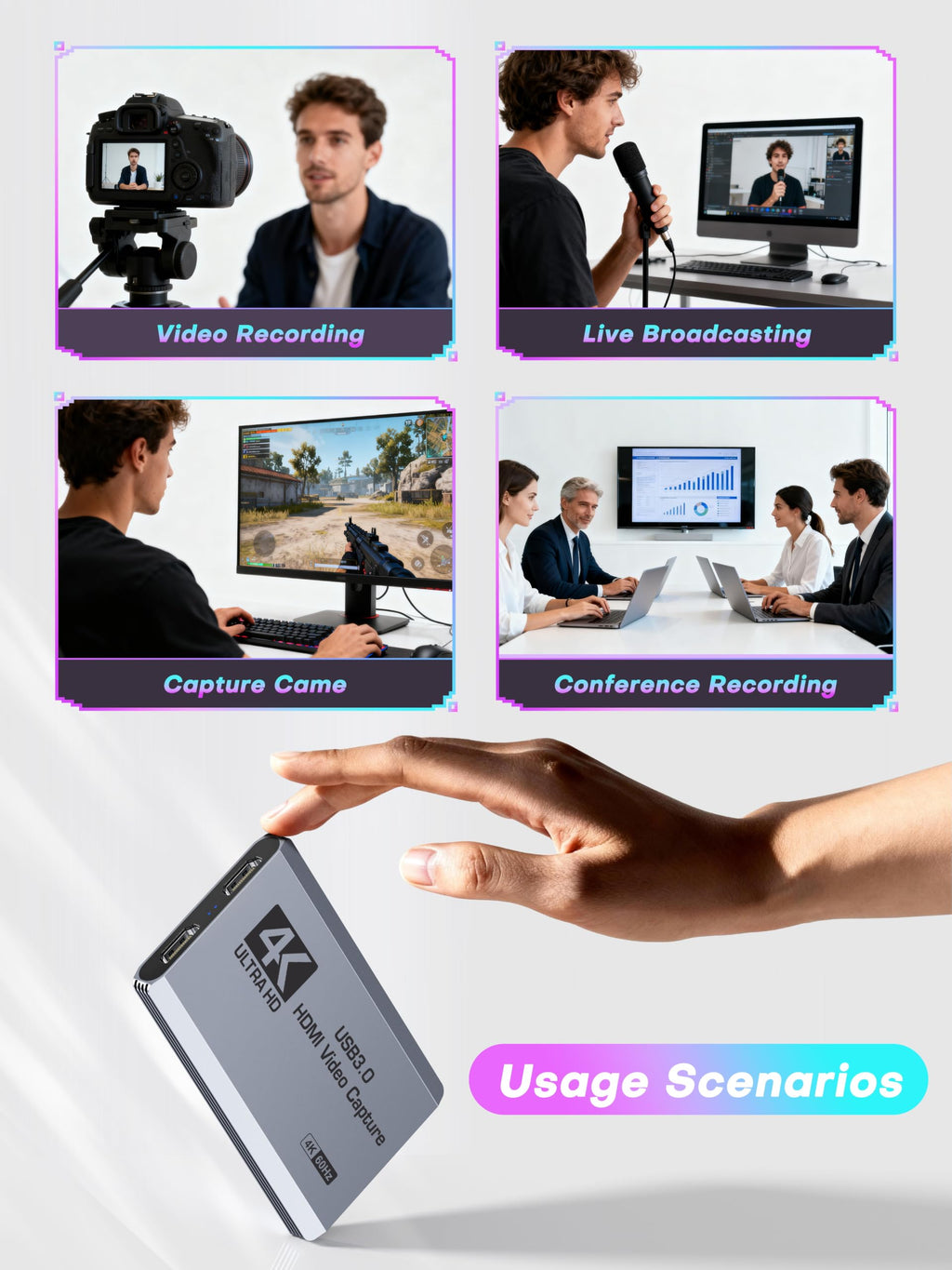 XIIXMASK USB 3.0 HDMI Capture Card