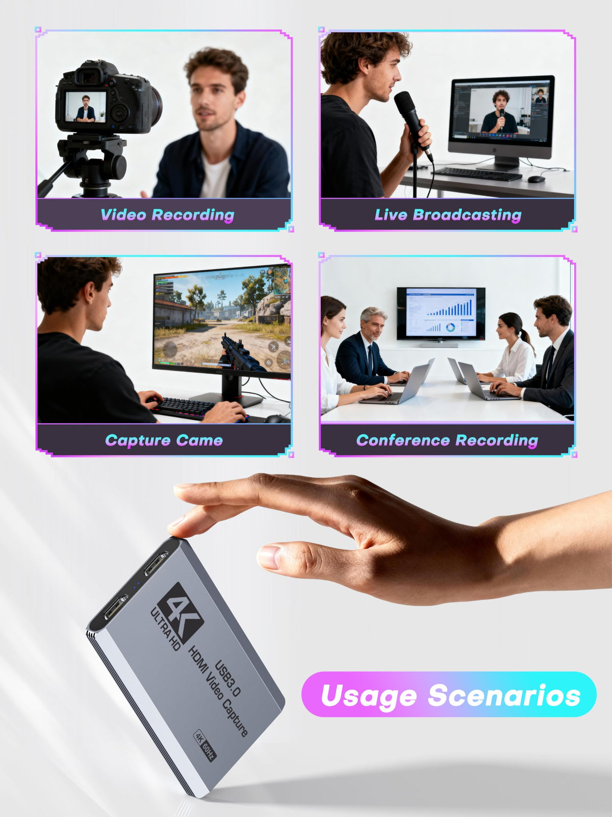 XIIXMASK USB 3.0 HDMI Capture Card