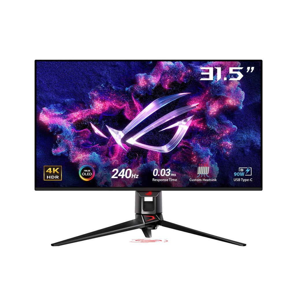 31.5" 4K QD-OLED Gaming Monitor – 3840 × 2160, Black